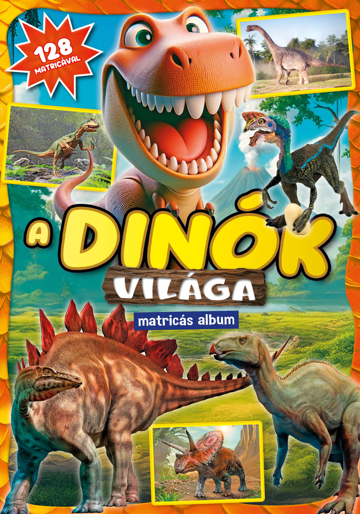 A dinók világa – matricás album
